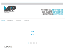 Tablet Screenshot of museumplanningpartners.com